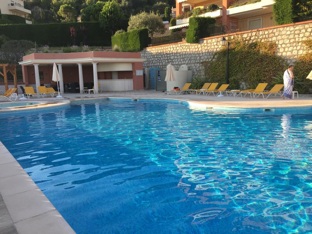 Ferienwohnung Sunny Panoramic Balcony Èze Exterior foto
