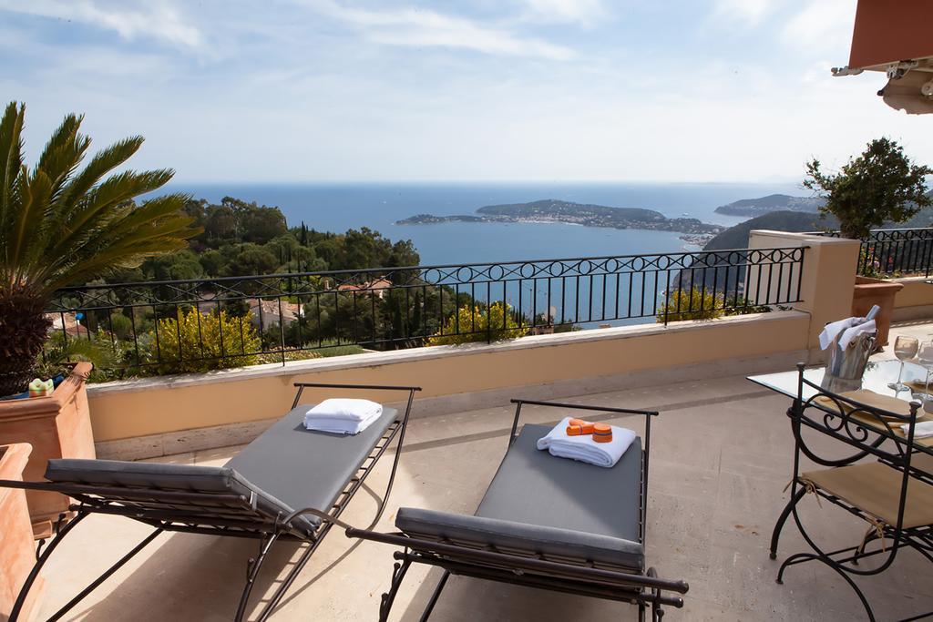 Ferienwohnung Sunny Panoramic Balcony Èze Exterior foto