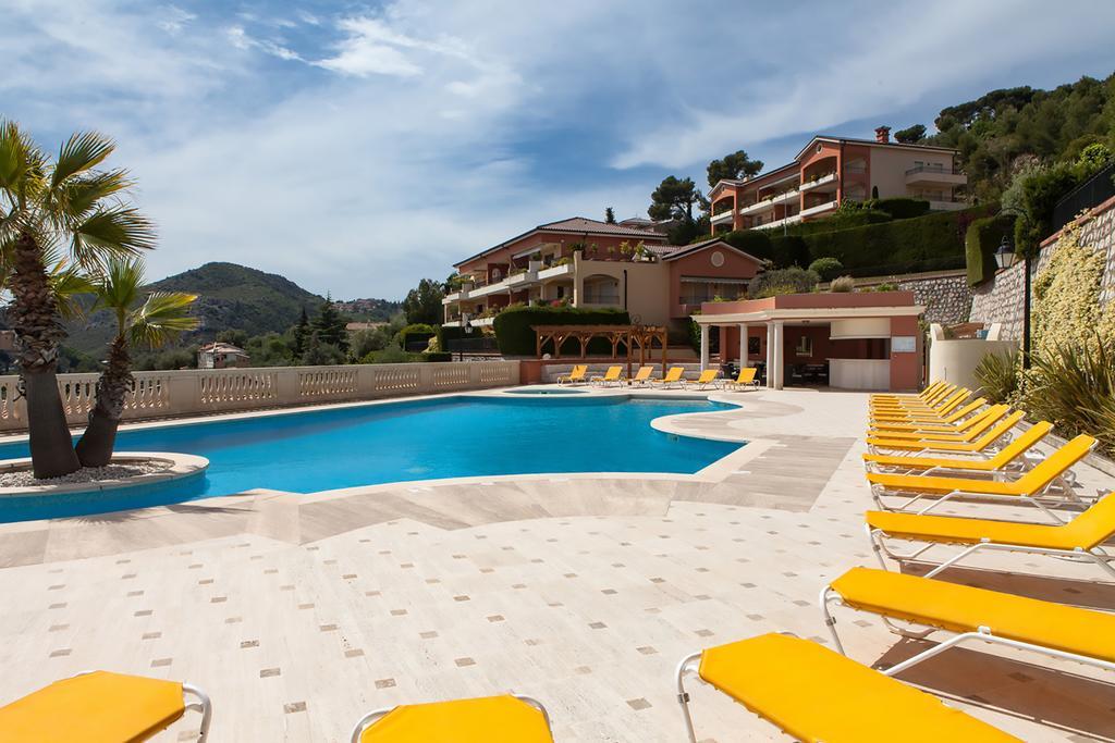 Ferienwohnung Sunny Panoramic Balcony Èze Exterior foto